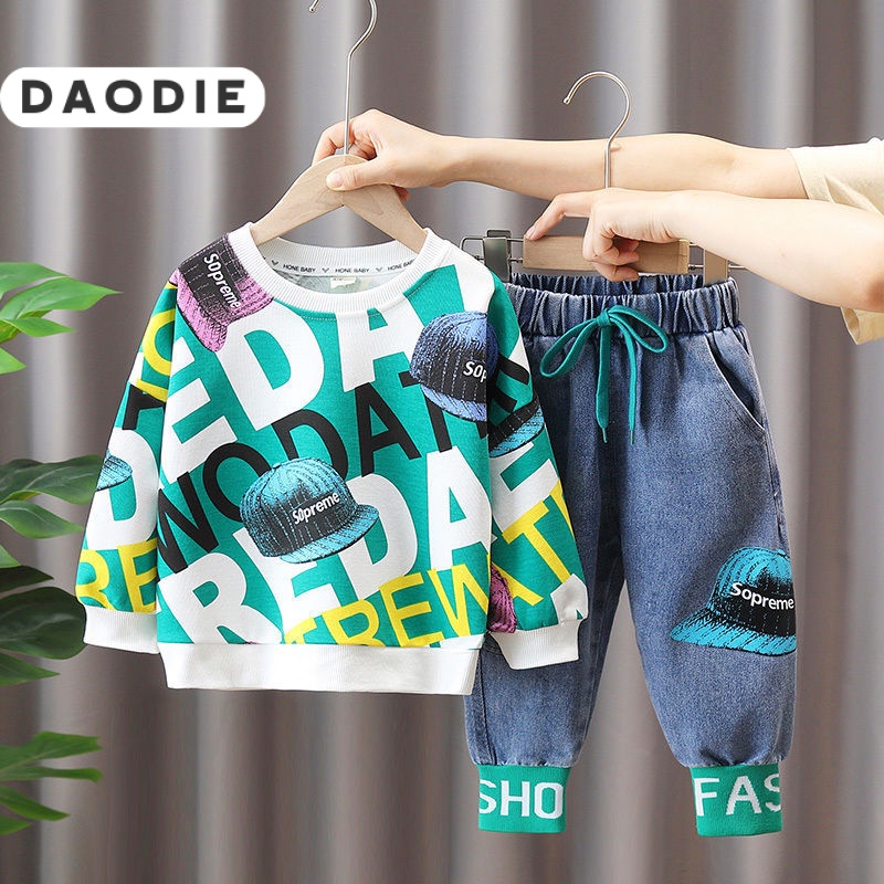 KidKloset áo quần trẻ em đồ bé trai đồ bộ bé trai chất lượng thời trang thoải mái KWT23A0RAX 43Z231023