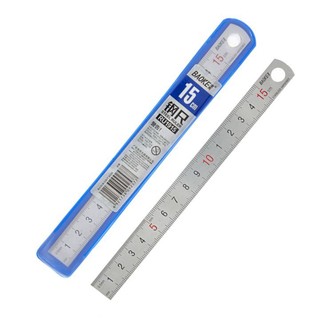 Thước kẻ sắt không han gỉ 15-20-30-50cm Baoke: 1 cây.