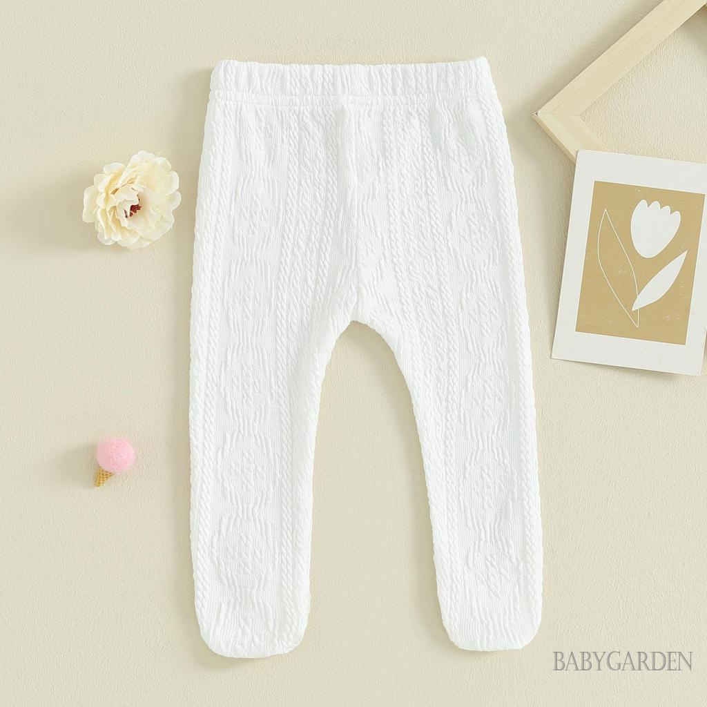 Quần legging Màu Trơn Dễ Thương Cho Bé Gái 0-18 Tháng Tuổi