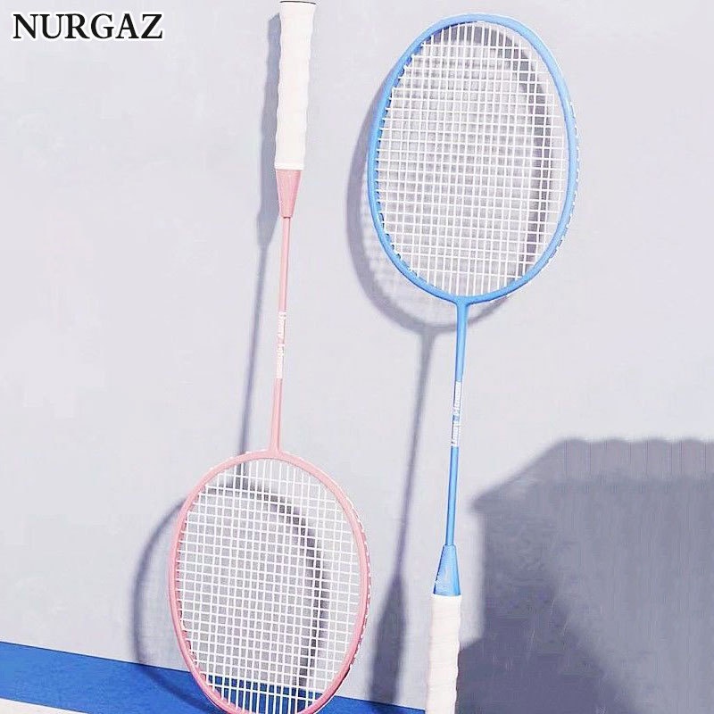 Bộ vợt cầu lông đôi NURGAZ chuyên nghiệp chất lượng cao cho nam nữ