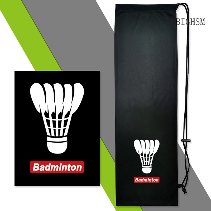 Túi Dây Rút Đựng Vợt Cầu Lông / tennis Mềm Mại Tiện Dụng