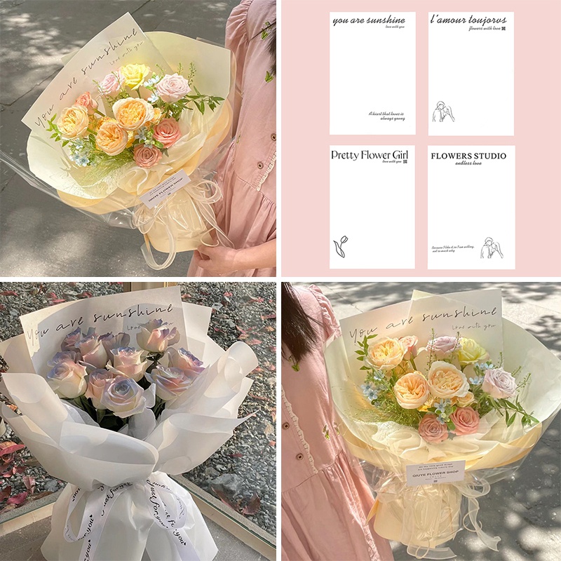 1 Cuộn Giấy Gói Quà Dày Dặn Đơn Giản