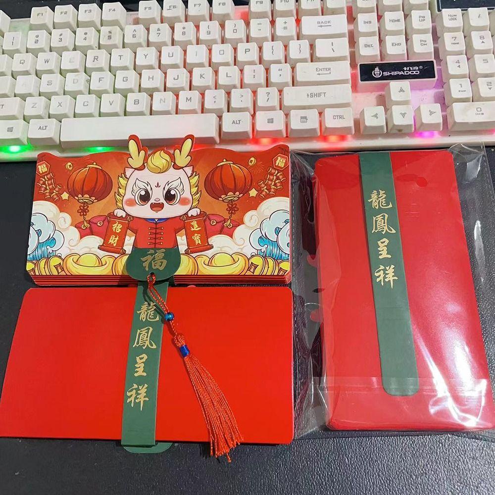 Btlimer 1 Bao Lì Xì Năm Mới Màu Đỏ Phong Cách Trung Hoa