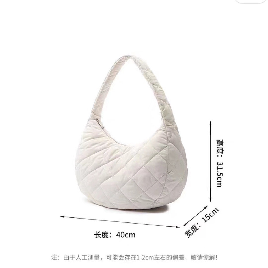 Túi Xách Đeo Vai Hình Đám Mây Đính Đá Kích Thước 40x31 Phong Cách Thời Trang Hàn Quốc Dành Cho Nam Và Nữ