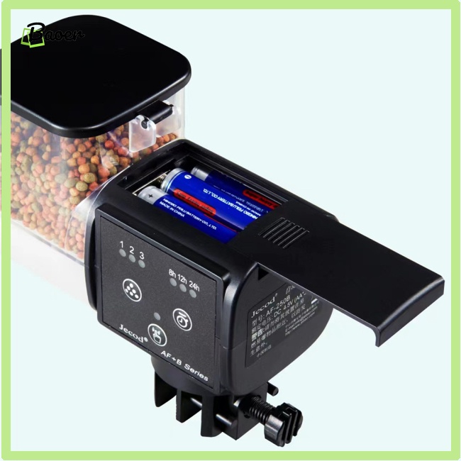 Máy Cho Cá Ăn Tự Động Thông Minh Dung Tích Lớn 500 Phút 100%