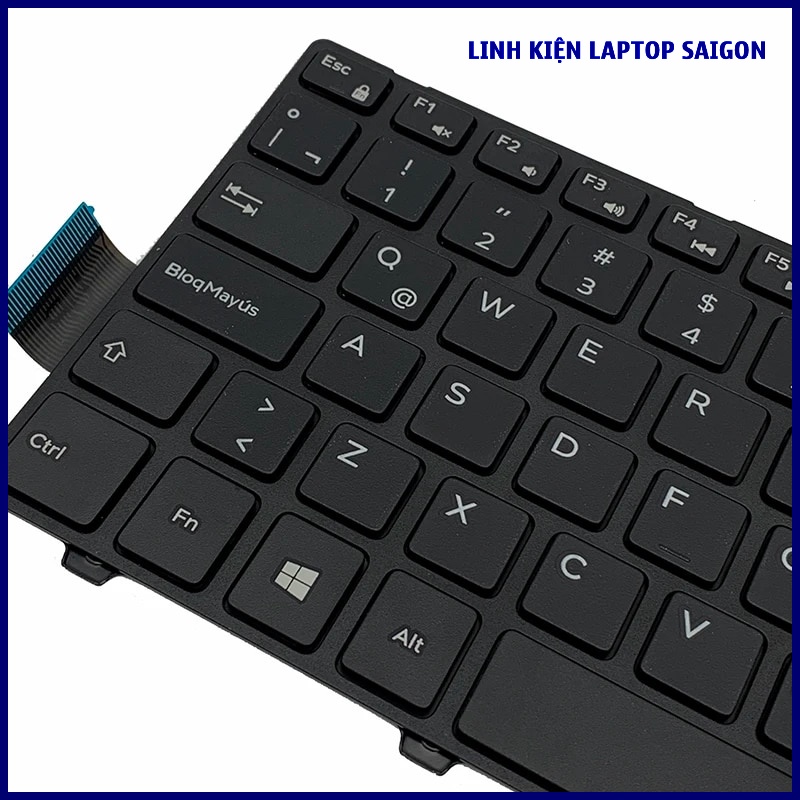 ZIN Bàn phím Dell Inspiron 14 3000 3441 3442 3443 3451 3452 3458 3468 3445 Vostro 3449 3467 3468 Latitude 3450 3460 3470