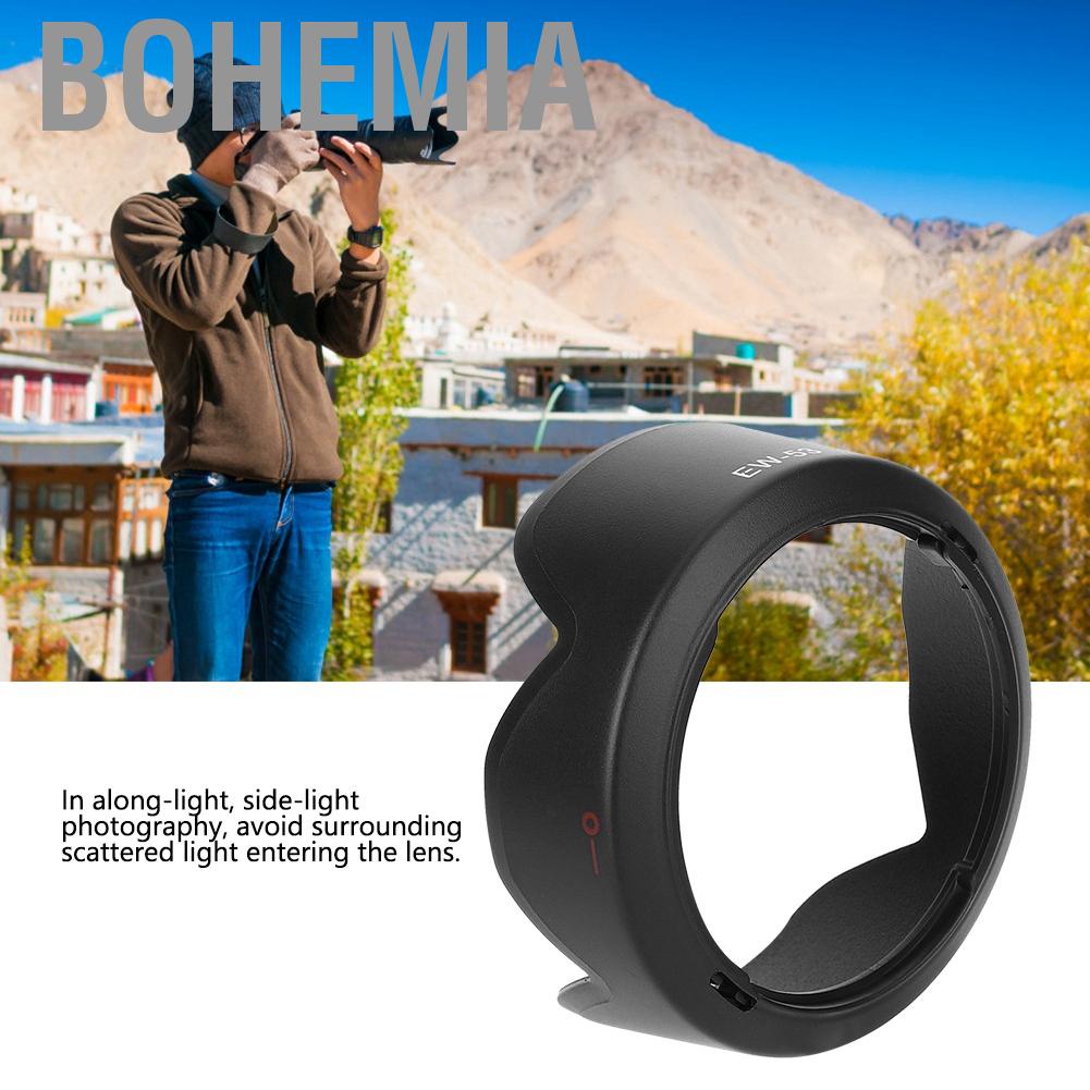 Bohemia ANGGREK Lens Hood Replacement  Mount EW-53 Quality