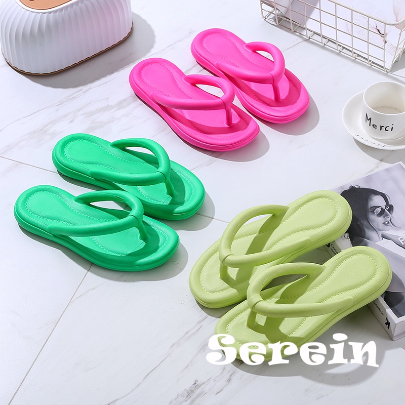 Serein  dép sandal nữ dép bánh mì nữ dép bánh mì Chống Trượt Tinh tế Thời trang Phối hợp dễ dàng Lịch lãm Thể thao và thời trang Phong cách đơn giản FDL23B08DD 45Z231106