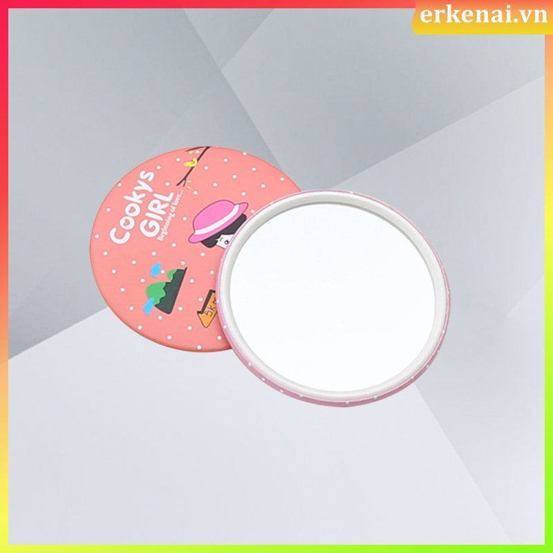 Ví Đựng Đồ Trang Điểm mini Có Gương Soi Vui Nhộn Cho Nữ / Trẻ Em erkenai