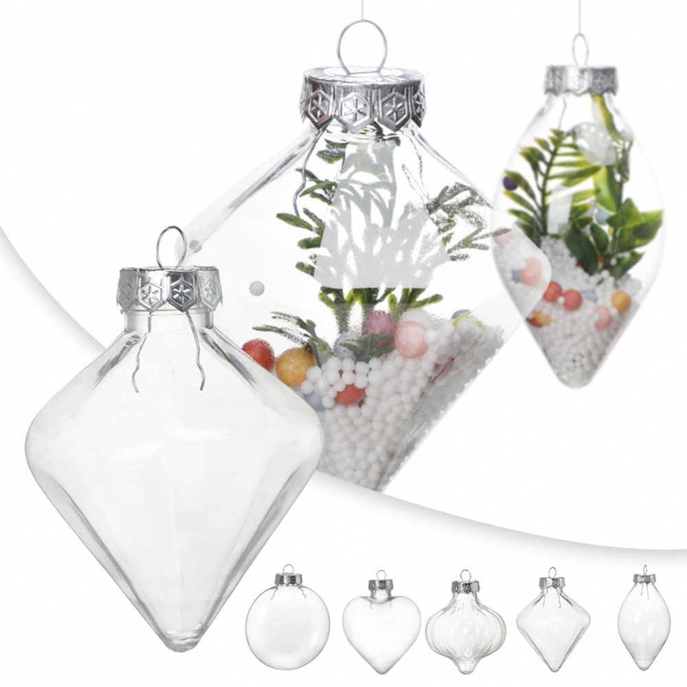 Versatile Hollow Ball Ornaments for DIY Crafts and Christmas Decorations