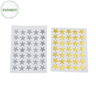 Set 10 sticker xo94bsy hình ngôi sao đáng yêu cho bé