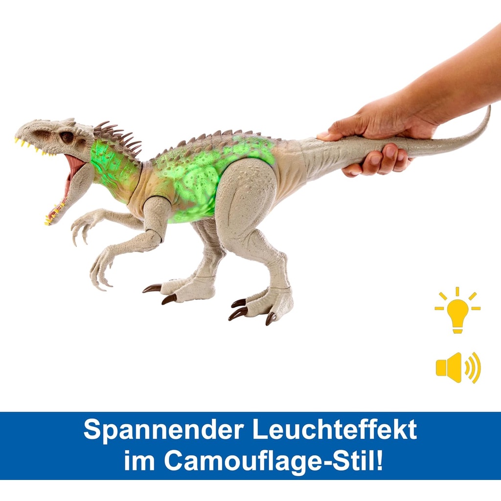 Mô hình khủng long Mattel🦕Jurassic World - Camouflage 'N Battle🦕Indominus Rex