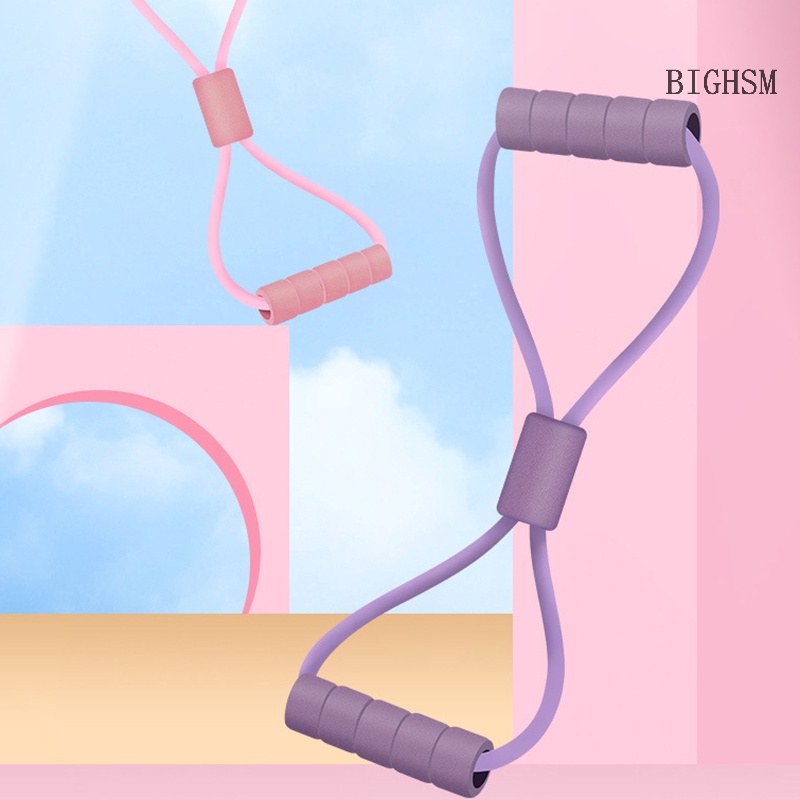 Bighsm Dây Đai Kháng Lực Hình Số 8 Hỗ Trợ Tập yoga / Mở Rộng Ngực / Lưng Cho Nữ skk