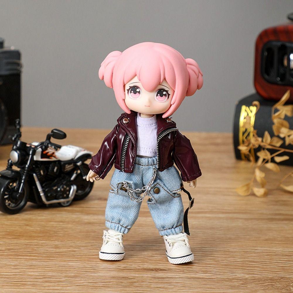 Uumir Quần Dài denim Có Túi Với 6 Màu Chất Lượng Cao Cho Búp Bê 1 / 11 ob11 / 1 / 12