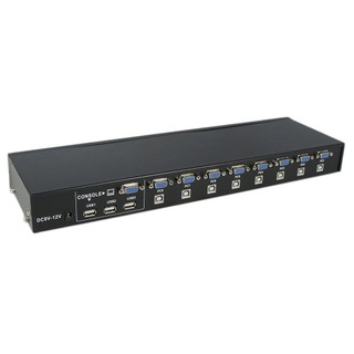 【adorb2】8 Port USB 2.0 External KVM Switch Box Manual Switcher Support 1920x1440