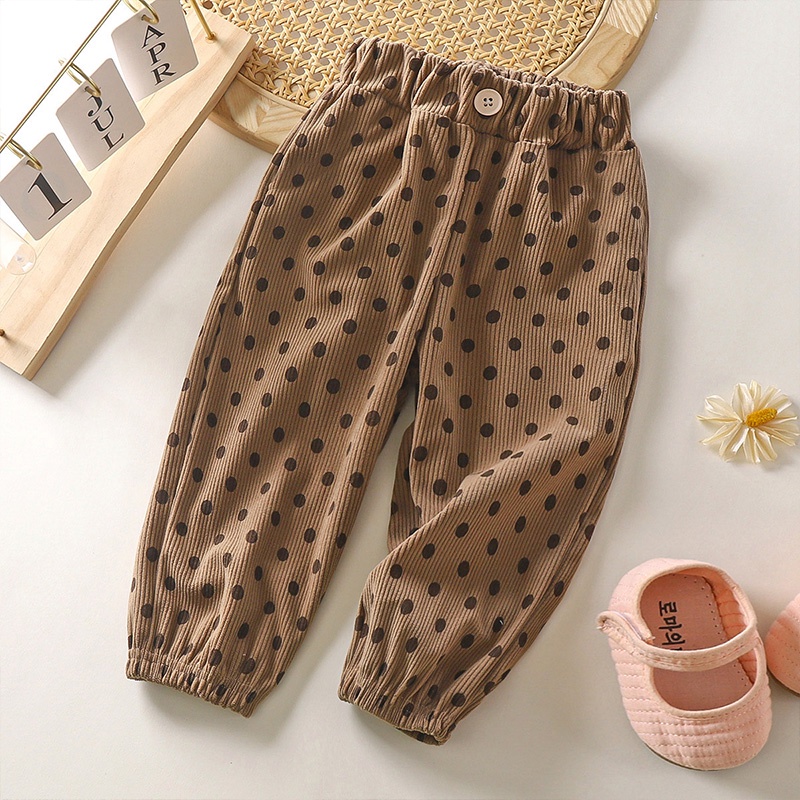 CATIMINI  Quần Dài Họa Tiết Chấm Bi Cho Bé Trai Và Bé Gái