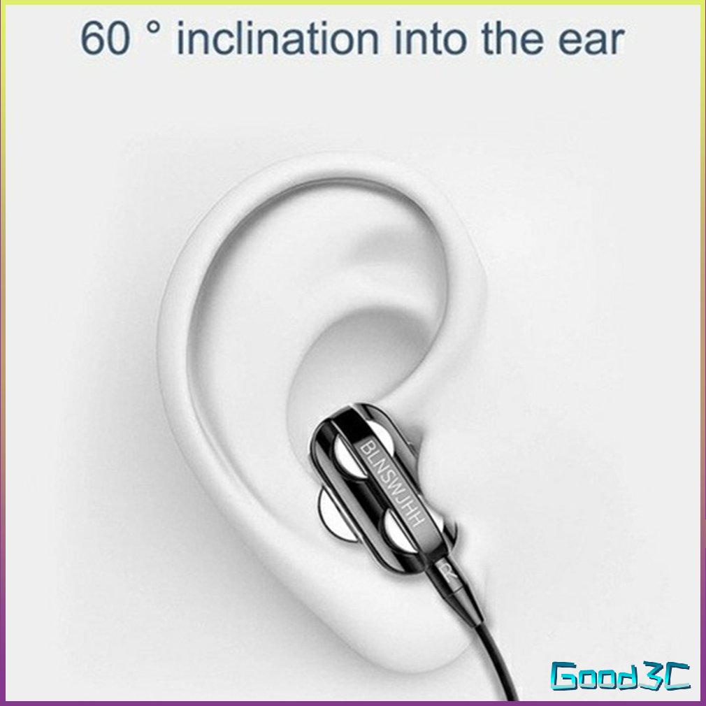 Stereo Wired In-Ear Headphones Dual Speakers Smartphone Earphones Ear Plug