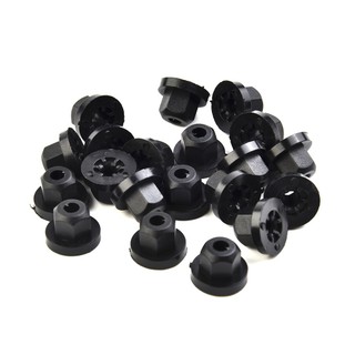 Set 20 Đai Ốc Nhựa 4.5mm Chuyên Dụng Cho bmw blacknylon e36 e39 e61 e65 e90 e91 x3
