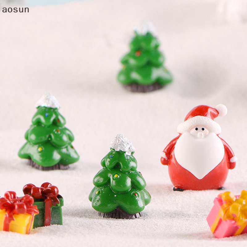 Mô Hình Ông Già Noel / Người Tuyết / Cây Thông Giáng Sinh Trang Trí