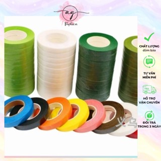 Băng dính sáp - băng dính quấn cành hoa giả, trang trí thủ công decor xinh xắn AG.FASHION