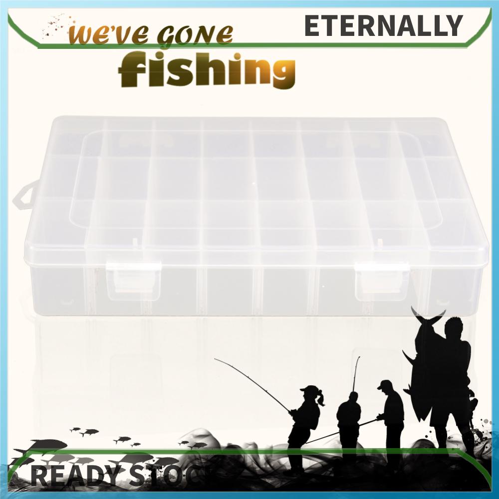 Hộp Đựng Mồi Câu Cá Bằng Nhựa Hai Lớp Phân Loại