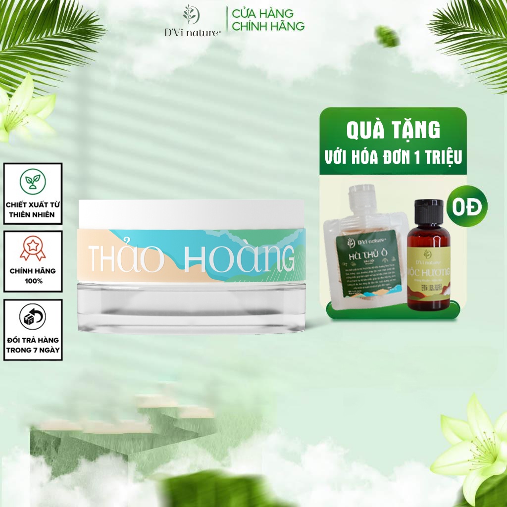 Kem Dưỡng Da Thảo Hoàng D’Vi Nature