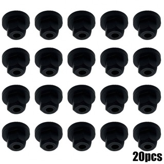 Set 20 Đai Ốc Nhựa 4.5mm Chuyên Dụng Cho bmw blacknylon e36 e39 e61 e65 e90 e91 x3