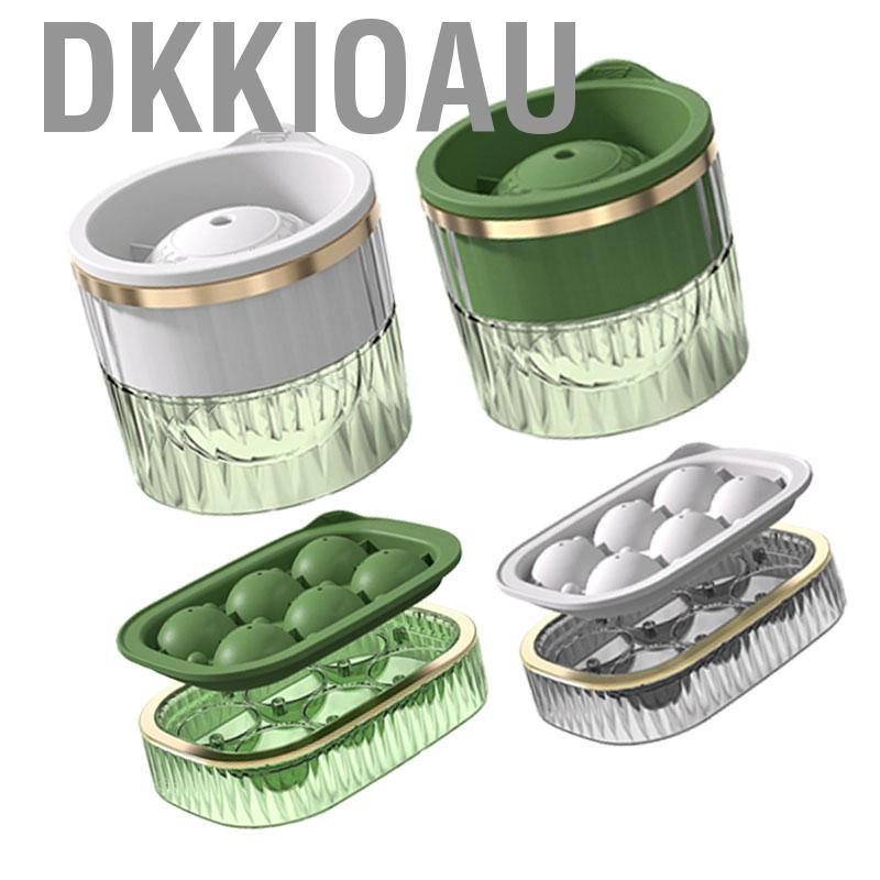 Dkkioau Big Silicone Ice Maker 3D Round Sphere High Balls Shape Mold Reusable for Whiskey Bar Upgrade Tools