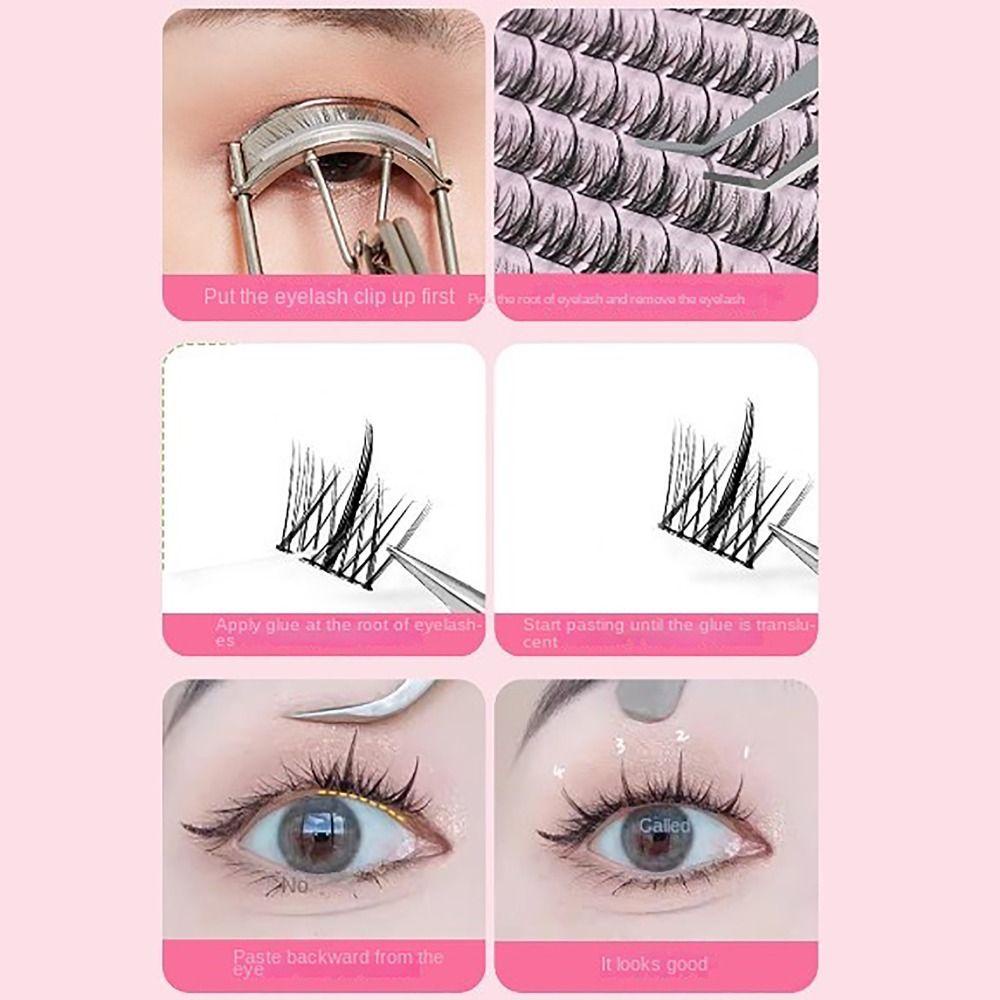 Cuộn Dây Nối Mi Giả 10 Hàng Tự Nhiên Hình Chữ v Màu Đen osier1 6 / 11 / 12 / 14 mm