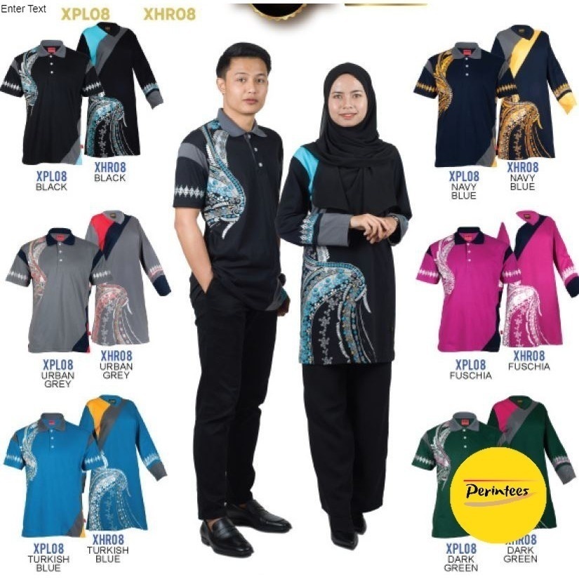 Xs-7xl Thời Trang  set Áo Thun baju muslimah Màu Xanh Vải cotton Thổ Nhĩ Kỳ xhr08 / xpl08
