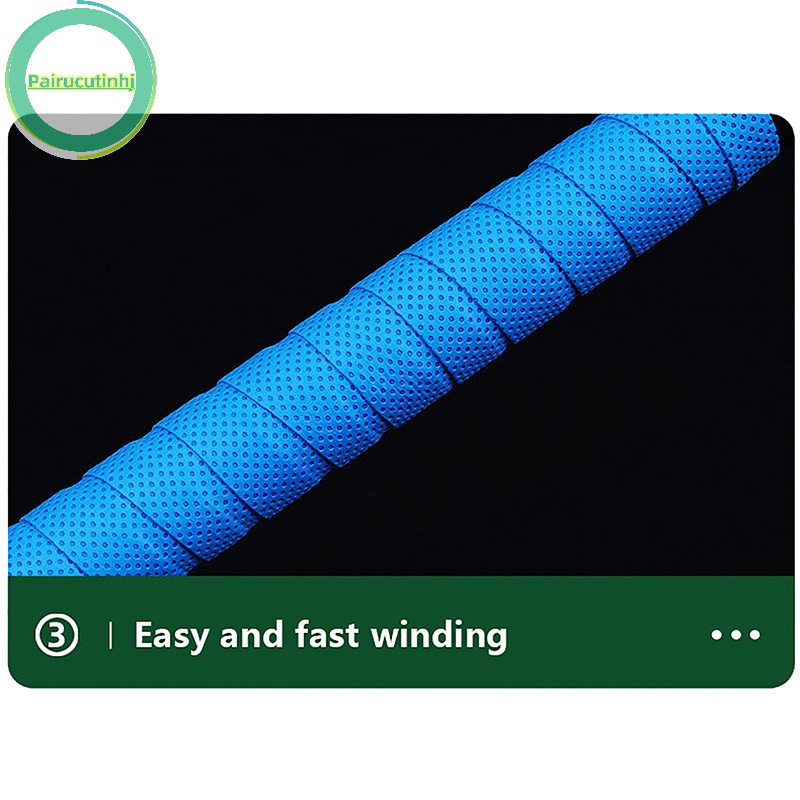 Parucutin 1 Băng Quấn Cán Vợt Cầu Lông / tennis Thấm Hút Mồ Hôi Chống Trượt vn