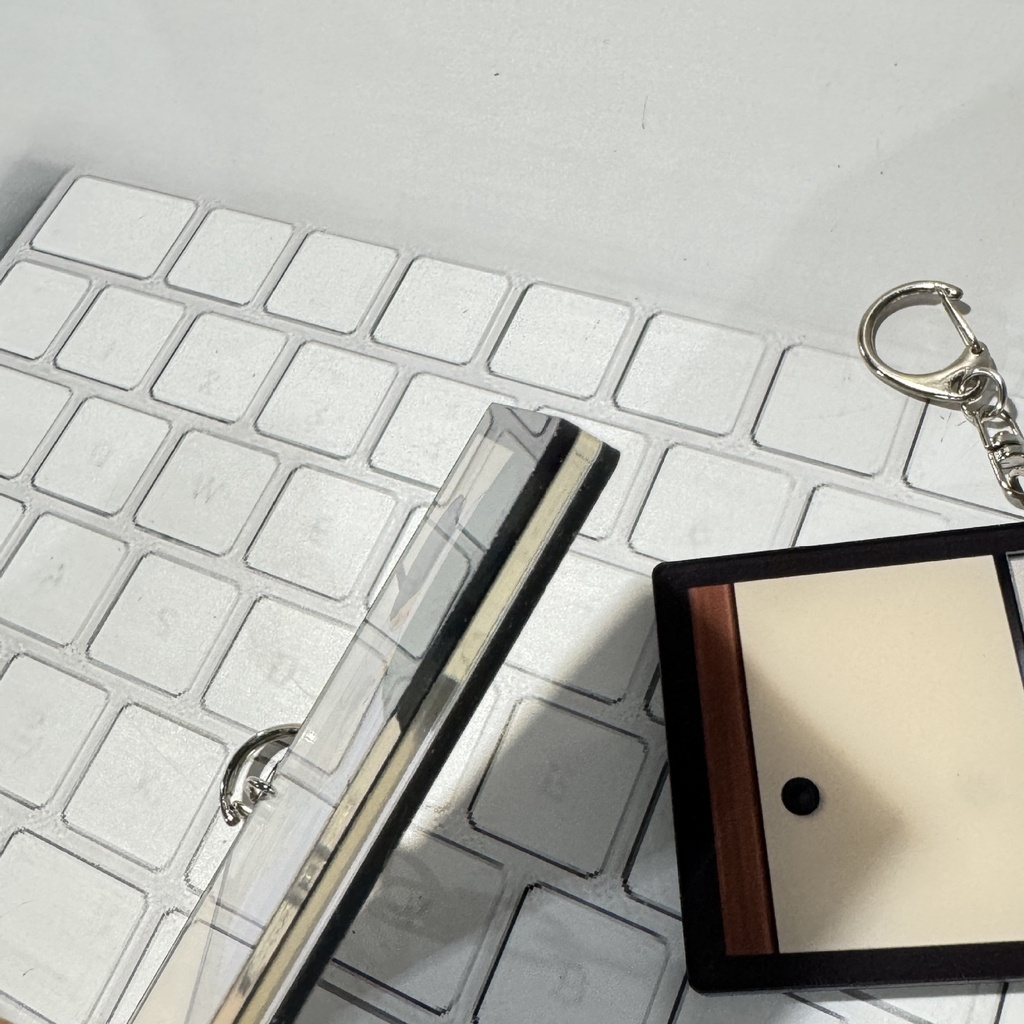 Ere1 anime haikyuu!! Móc Chìa Khóa Bằng acrylic Hình Hoạt Hình hinata shouyou tobio Kyyama