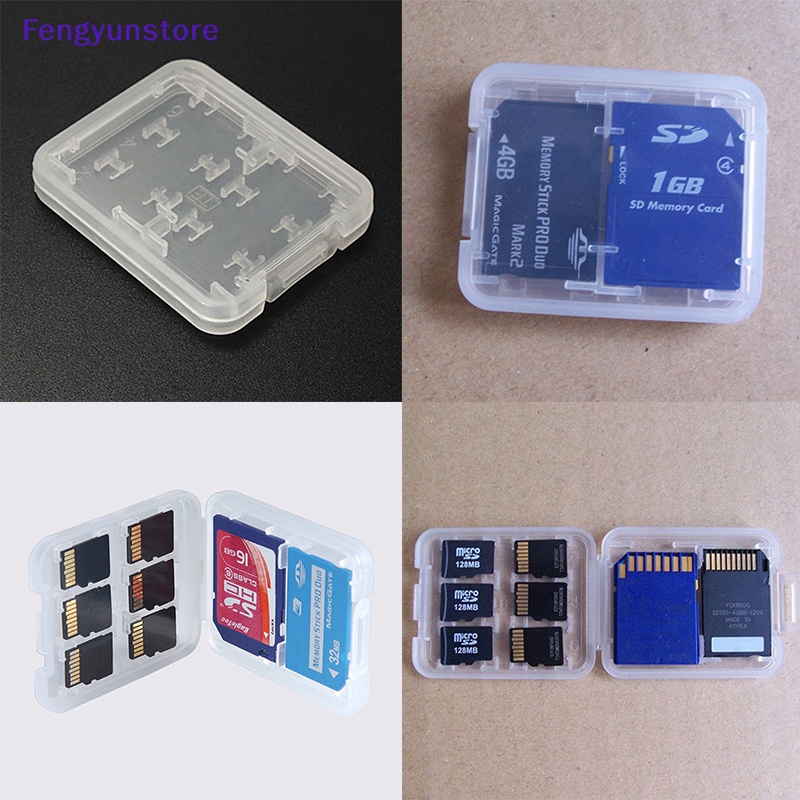 Hộp Đựng Thẻ Nhớ micro sd tf sdhc mspd 8 Ngăn vn