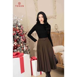 Áo giữ nhiệt đen dài tay, cổ 3 cm Limitted ACN22B33 Toson
