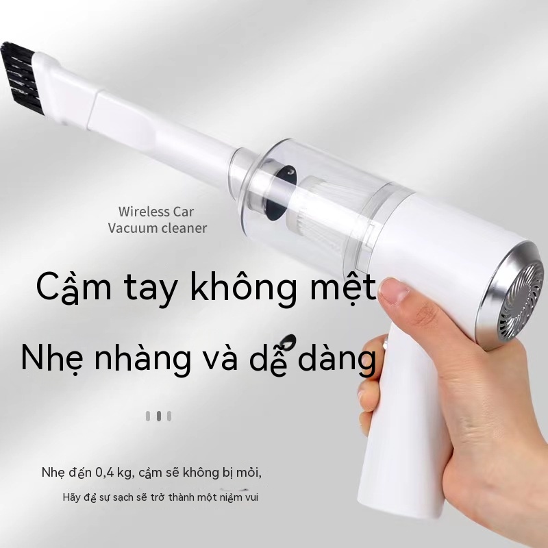 Máy Hút Bụi Màu Sắc Có Sẵn Hút Cao Cầm Tay Mini Không Dây Máy Hút Bụi Ô Tô Giao Hàng Nhanh Tận Nơi