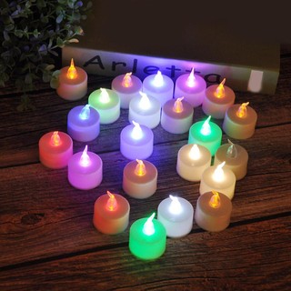 Đèn LED Nến Điện Tử Không Lửa Chạy Bằng Pin E3N6