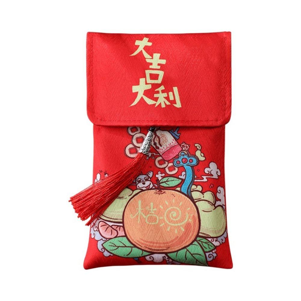 Btlimer Bao Lì Xì Đỏ In Hình Rồng Hoạt Hình Nghệ Thuật Sáng Tạo