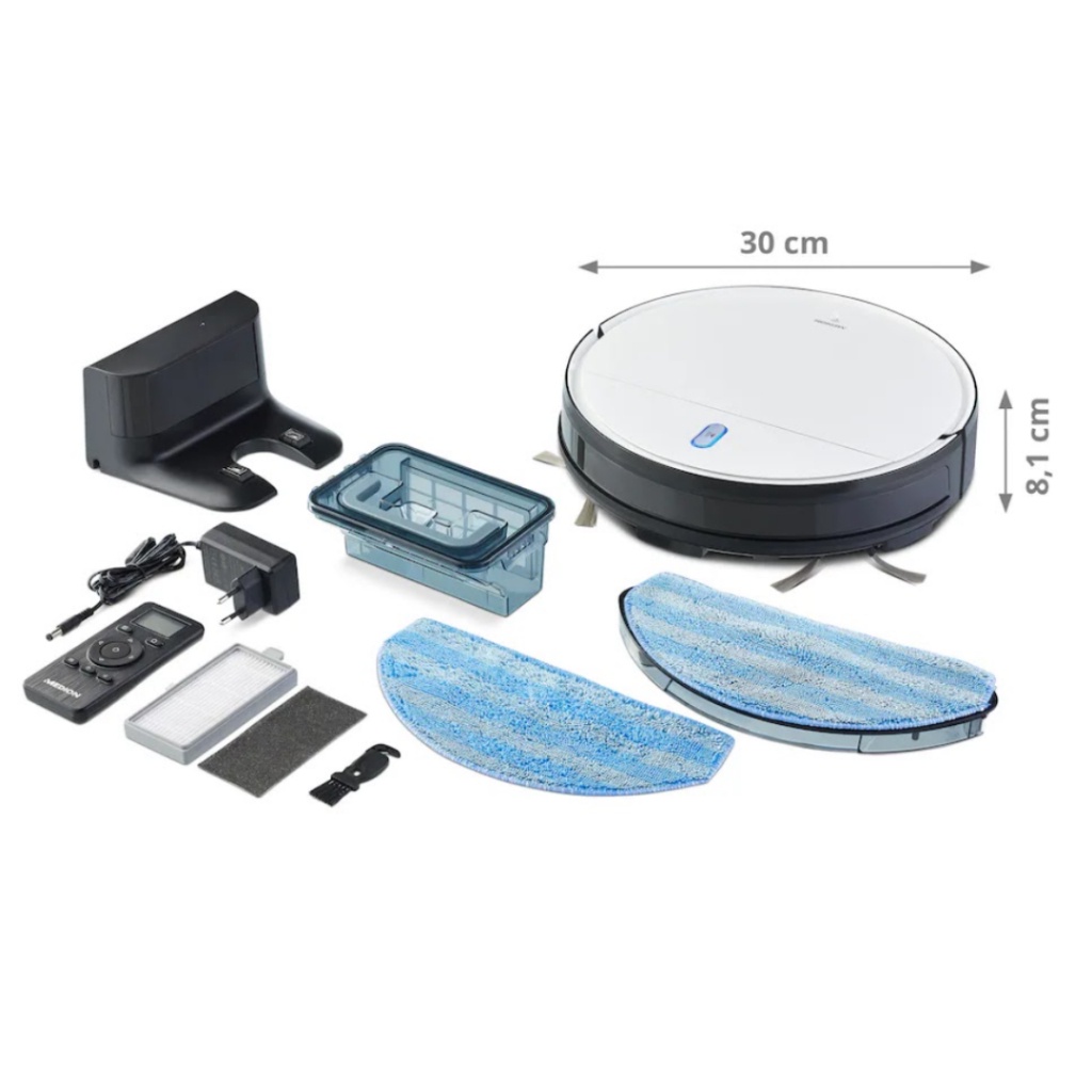 Robot hút bụi lau nhà Medion S05 SW Germany model 2023 - HANGDUC88