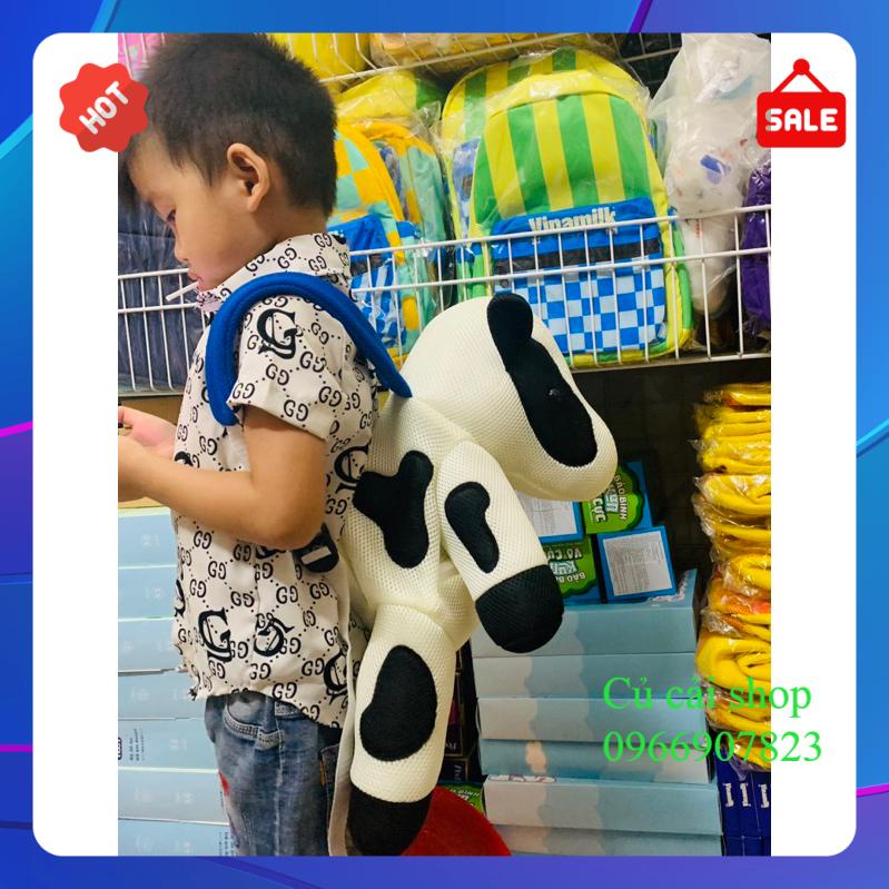 Balo bò sữa siêu dễ thương