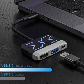Bộ hub chuyển đổi type-c sang 4k / 60hz hdmi usb3.0 pd100w 3 trong 1