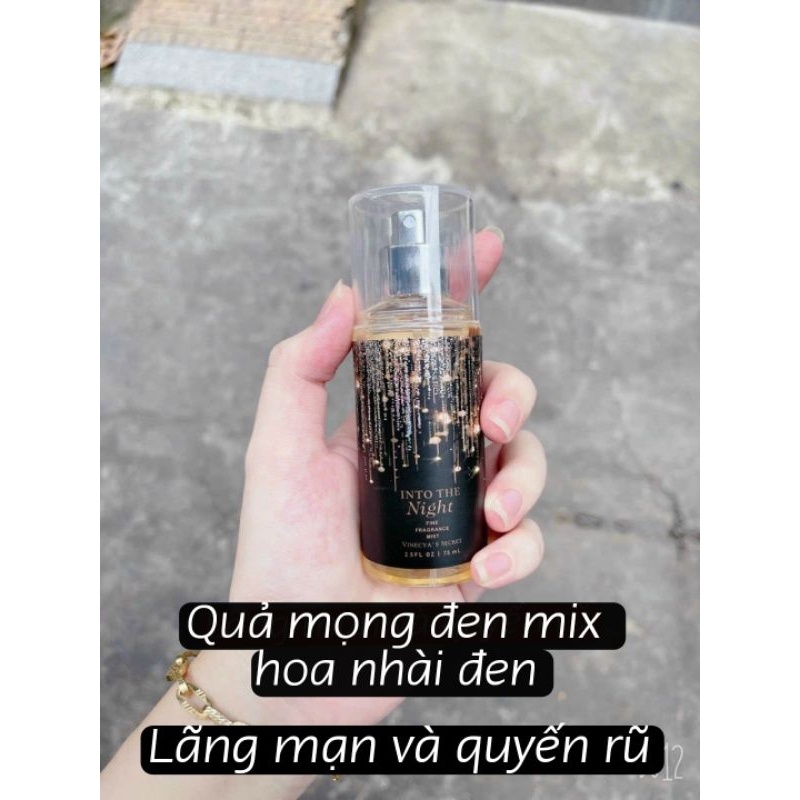 Xịt Thơm Bodymist 75ml Hương Thơm Mát Quyến Rũ Dành Cho Cả Nam Và Nữ