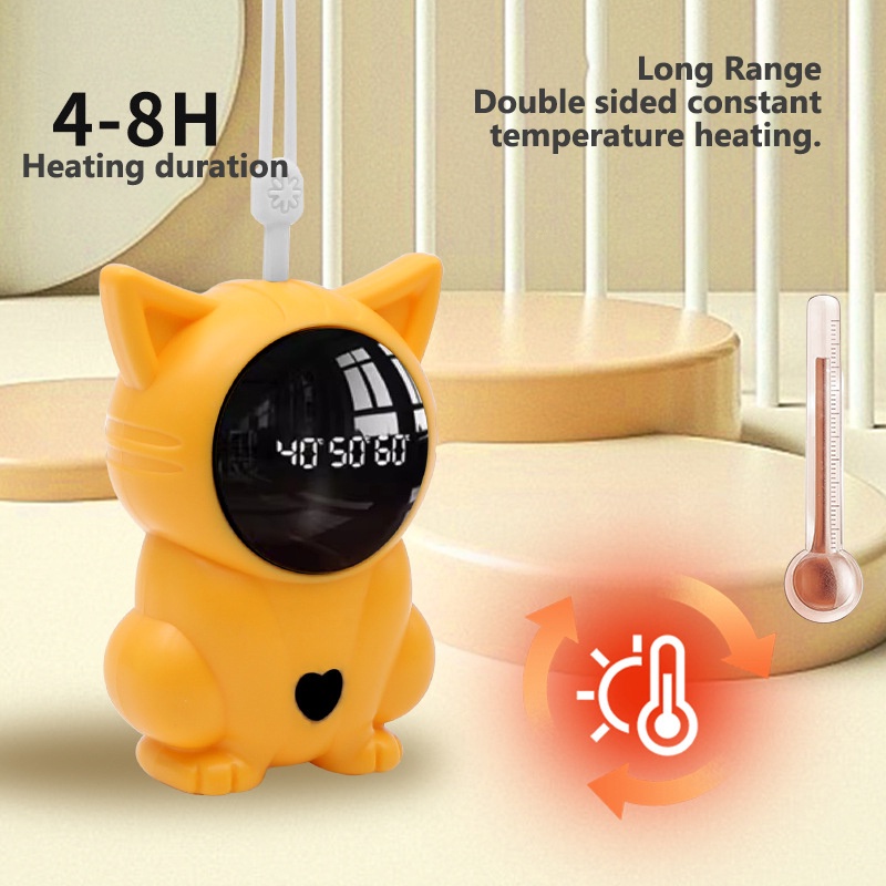 JIASHI Máy Sưởi Ấm Tay Sạc usb Họa Tiết Hoạt Hình Xinh Xắn