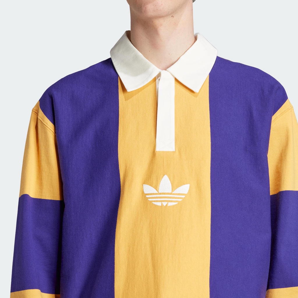 Adidas Phong cách sống Áo Thun Dài Tay Hack Rugby Nam Màu vàng IJ5956