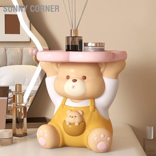 Sunny corner gấu để bàn khay nhựa tượng vật trang trí phòng khách mini lưu trữ giá đỡ chìa khóa sức kẹo