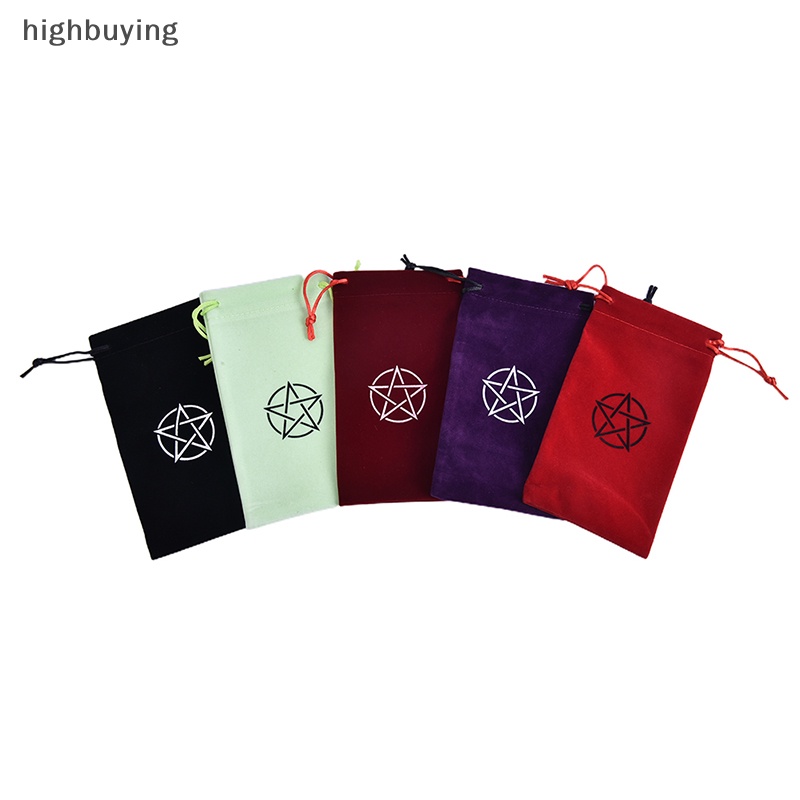 Khăn Trải Bàn tarot Kèm Túi Đựng Bằng Vải Nhung Chất Lượng Cao Mới