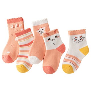 Set 5 đôi tất ấm áp thời trang thu đông cho bé