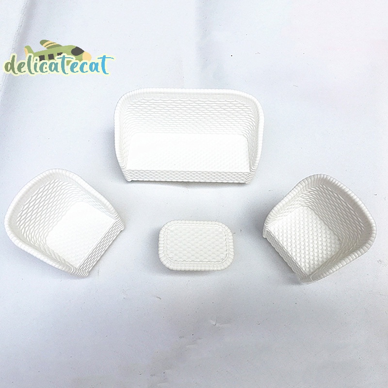 Bộ 2 Búp Bê Mây Nhỏ Màu Trắng Trang Trí Bàn Ghế sofa Phòng Khách Nội Thất