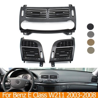 Ốp bảo vệ bảng điều khiển điều hòa dành cho xe hơi mercedes benz e class w211 2003-2008 e200 e230 e260 e280 e300