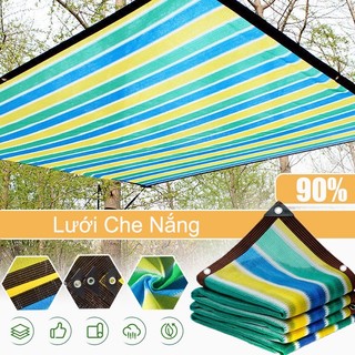 Lưới Che Nắng Ngoài Trời Đa Sắc Che Nắng Ban Công Sân Vườn  Lưới Trang Trại Lưới Nhà Kính Lưới Chống Nắng 90%