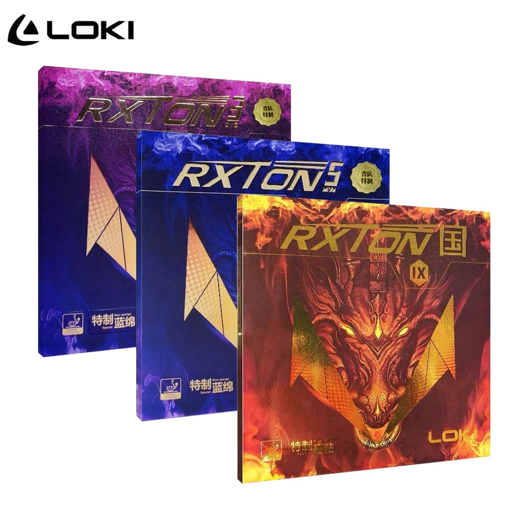 Loki rxton Vợt Bóng Bàn Bằng Cao Su 3-pro 5-pro 9